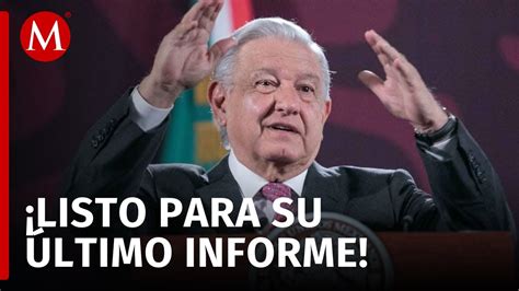 AMLO extiende invitación a su sexto y último informe de gobierno en el