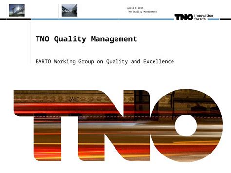 Ppt Tno Quality Management Dokumentips