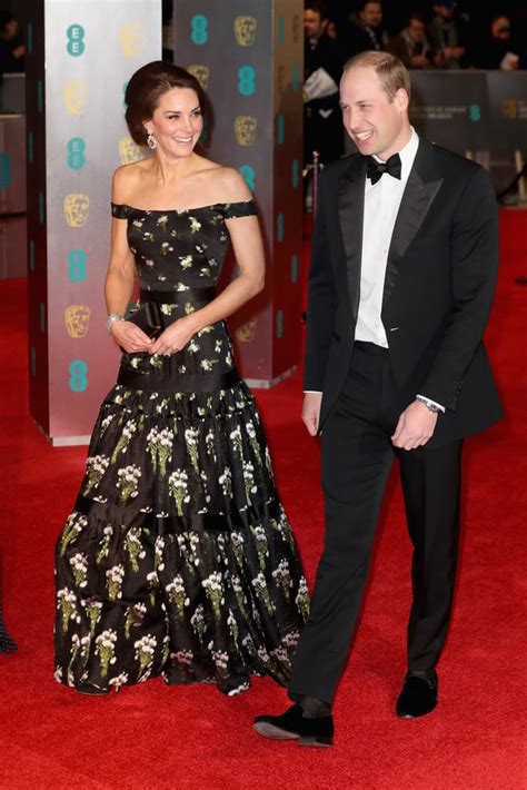 Kate Middleton Alexander Mcqueen Dress At Bafta Awards 2017 Popsugar