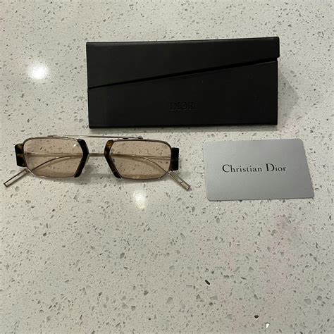 Dior Christian Dior Mens Chroma 51mm Gold Sunglasses Grailed