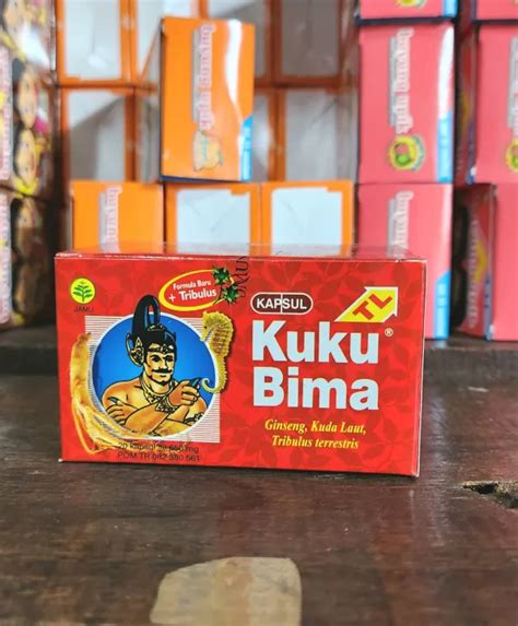 Kapsul Kuku Bima TL Formula Baru Tribulus Sidomuncul ISI 10 Sachet