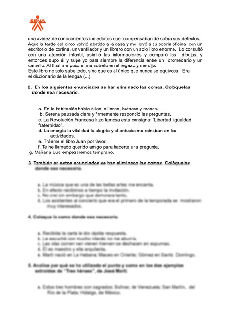 SOLUTION Taller 2 Signos De Puntuaci N Y Ortograf A 1 Studypool