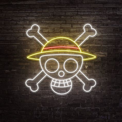 Skull Neon Sign | One Piece Neon Sign | MyNeon Store