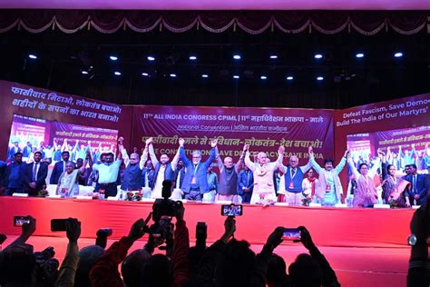 CPIML Efforts To Forge Ant BJP Unity In CPI M L Liberation Party