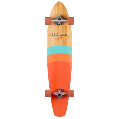 Retrospec Zed Bamboo Longboard Skateboard Complete Cruiser - Walmart.com - Walmart.com