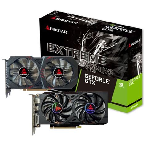 BIOSTAR GeForce GTX 1660 Ti Extreme Gaming 6GB Karta Graficzna Niskie