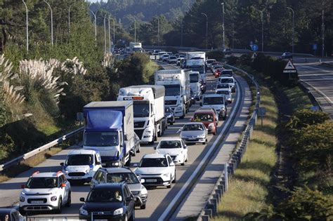 En Im Genes Jornada De Atascos En La Y Por Las Obras Del Tercer