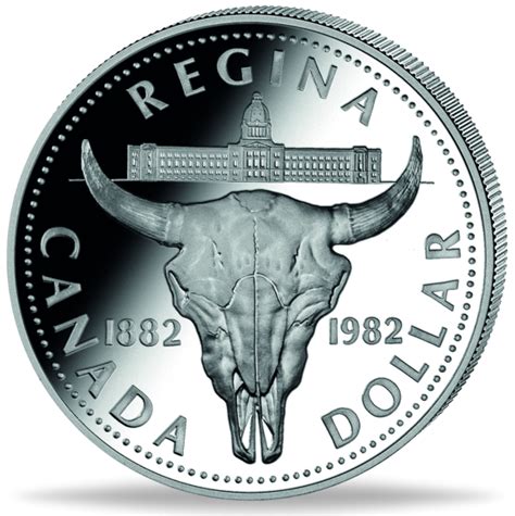 Kanada Kanadischer Dollar Regina Bison Silber M Nzen