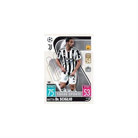 Sale Trading Cards Mattia De Sciglio Squad Update Topps Match Attax