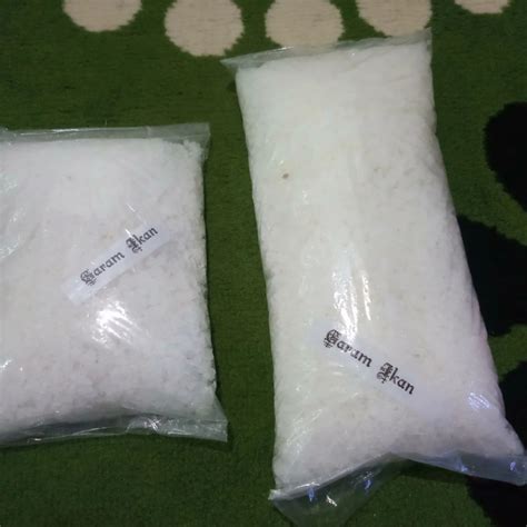 Jual Garam Ikan Krosok Kasar Murni Gr Shopee Indonesia