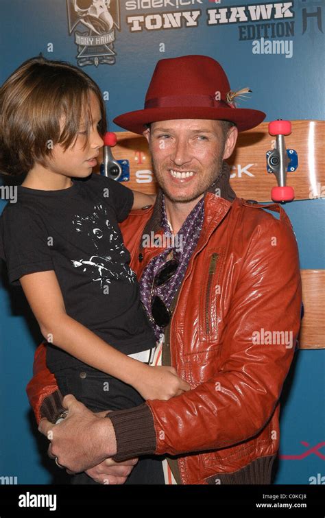 Scott Weiland And Son Noah The Launch Party Of The T Mobile Sidekick LX