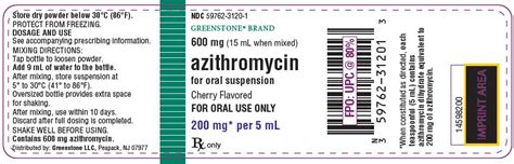 Azithromycin Dihydrate Package Insert