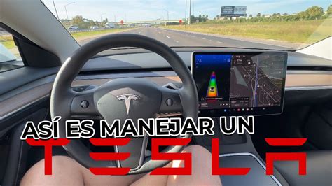 As Es Manejar Un Tesla Mi Primera Vez Manejando Un Tesla Youtube