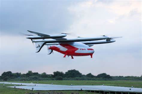 AutoFlight Unveils Advanced Air Mobility Firefighting Prototype