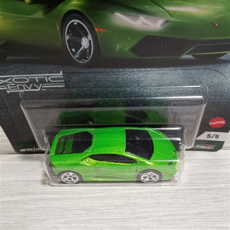 Hot Wheels Hotwheels PREMIUM CAR CULTURE EXOTIC ENVY LAMBORGHINI HURACAN LP 興趣及遊戲 玩具