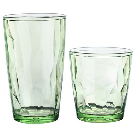 Pwfe 10 Oz And 169 Oz Premium Drinking Glasses Set Of 2