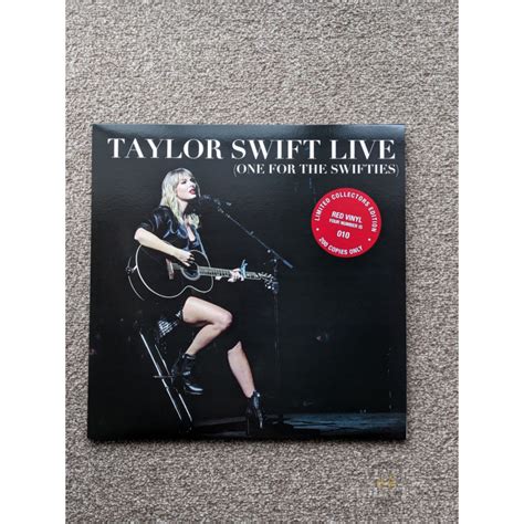 Taylor Swift One For The Swifties Red Vinyl Collectors Edition