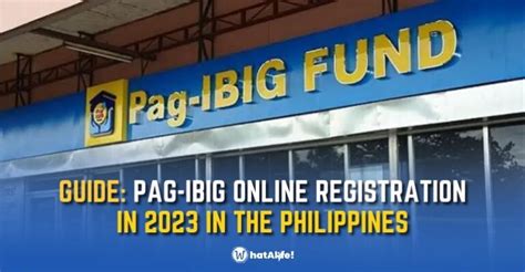 GUIDE PAG IBIG Online Registration 2023 WhatALife