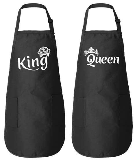 Couple Matching Aprons Couples Apparel