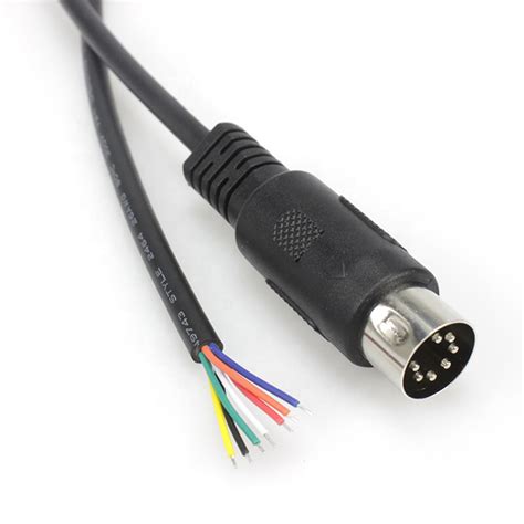 7 Pin Din Cable Starte China Scsi Connector And Cable Supplier