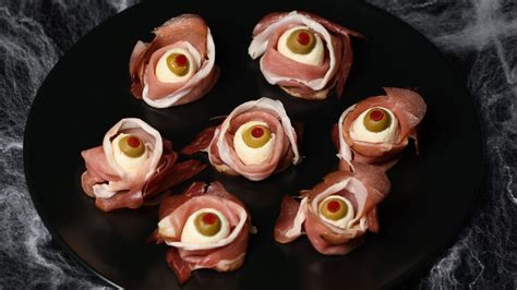 Halloween Snack Eyeballs With Prosciutto Recipe D Orsogna