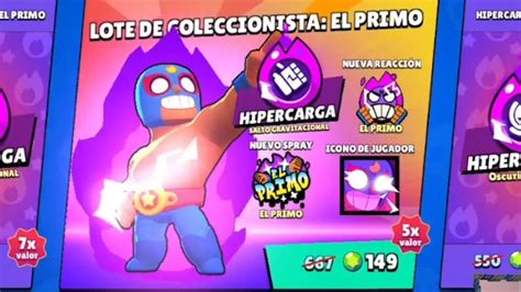 Nueva Hipercarga Del Primo En Brawl Stars Rmzgames Youtube