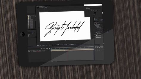 Handcraft Animated Handwriting After Effects Template Youtube