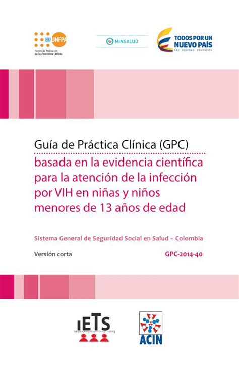 Pdf Guía De Práctica Clínica Gpc Basada En La Evidencia Wp Content Uploads