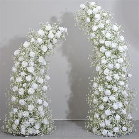 Baby Breath Archway Flower Wedding Flower Artificial Silk Flowers Row