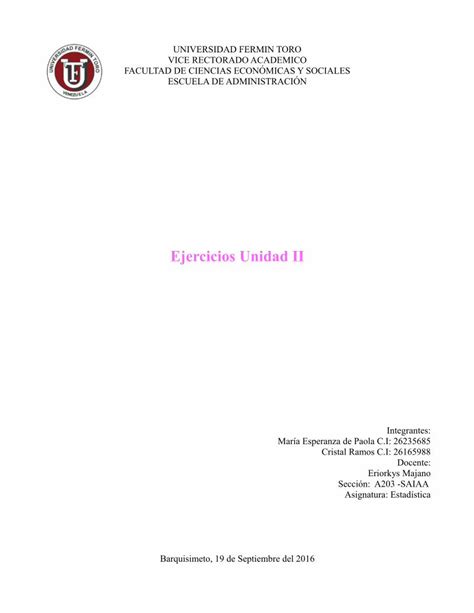 PDF Ejercicios Unidad II DOKUMEN TIPS