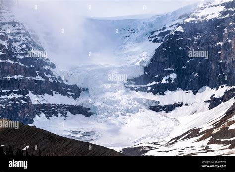 Snow Dome Mountain Dome Glacier Columbia Ice Fields Jasper National