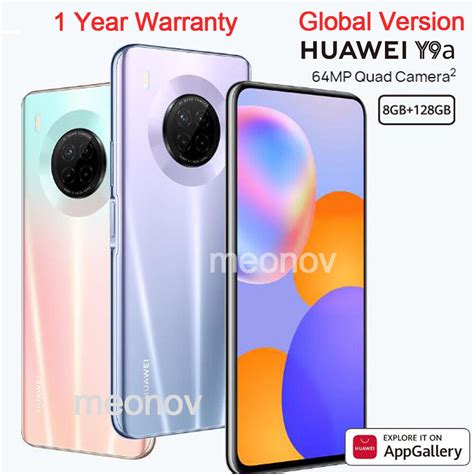 Huawei Y9a Frl L22 128gb 8gb 64mp 663 4300mah Android Smartphone New