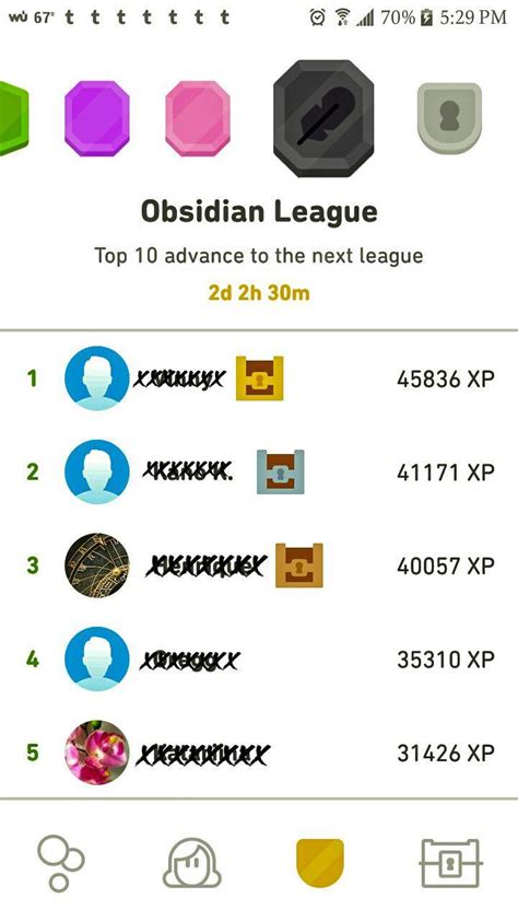 Obsidian League Leaderboard People Are Wildly Stomping Over Each Other