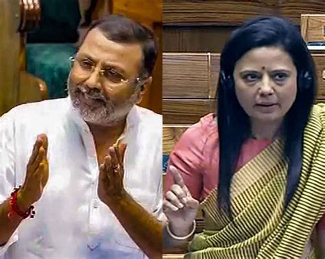 Bribe For Query Charge Bjp Mp Dubey Sharpens Attack On Moitra