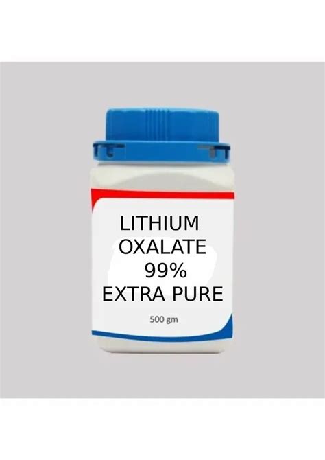 Lr Grade Lithium Oxalate 99 Extra Pure For Laboratory At Best Price