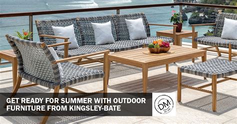 Refresh Your Backyard With Kingsley Bate Outdoor Furniture