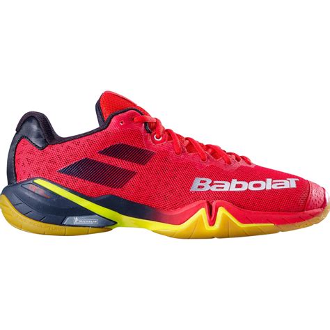 Babolat Mens Shadow Tour Badminton Shoes - Red - Tennisnuts.com