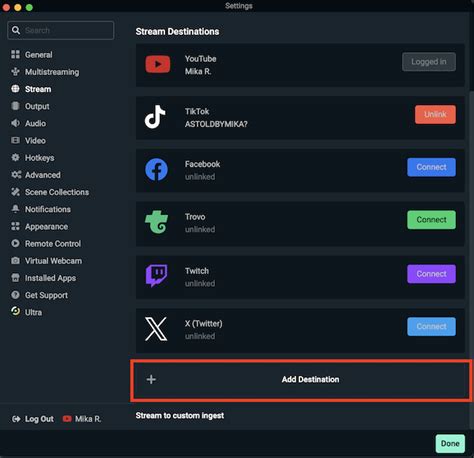 How To Multistream In Vertical And Horizontal Mode On YouTube Streamlabs