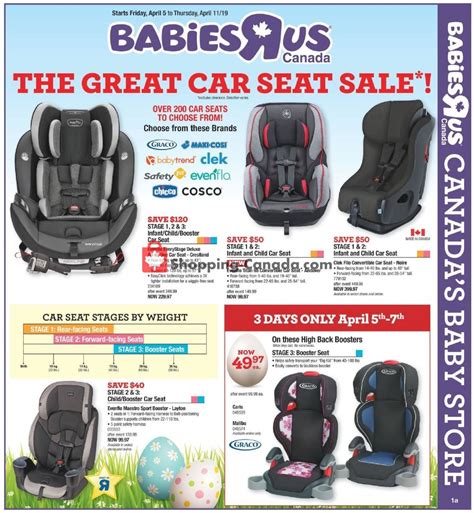 Toys R Us Babies R Us Canada Flyer Babies The Great Car Seat