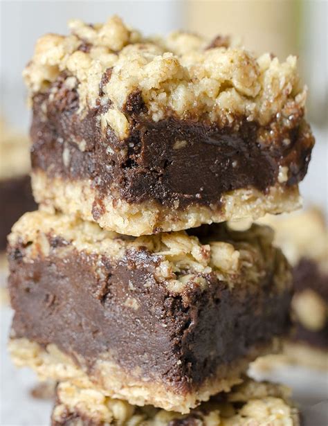 Chocolate Oatmeal Bars - OMG Chocolate Desserts