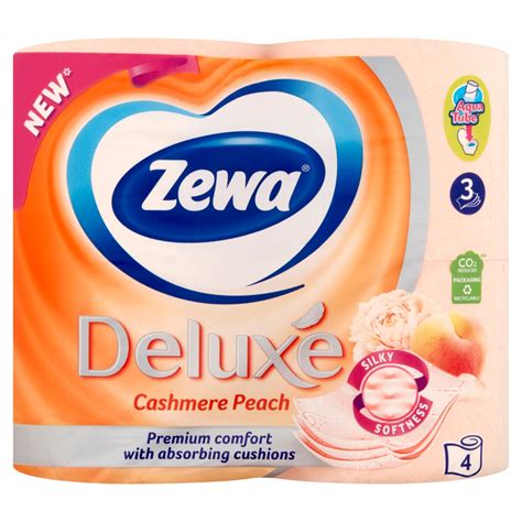 Zewa Deluxe Cashmere Peach R Teg Toalettpap R Tekercs Avokado