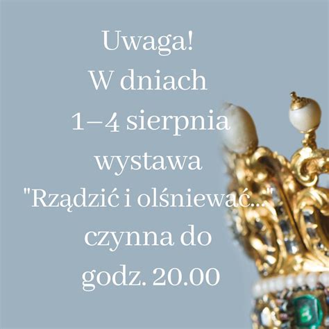 Zamek Królewski w Warszawie Muzeum on Twitter Ostatnie dni trwania