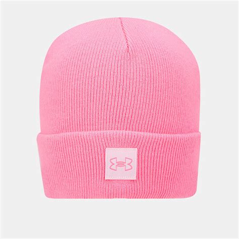 Womens Halftime Cuff Beanie Pink Under Armour In Dubai And Uae Sss