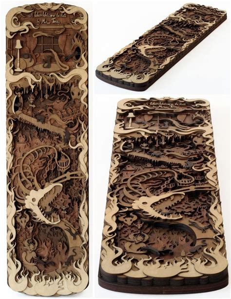 The Art of Laser-cut Wood by Martin Tomsky. An extraordinary woodwork ...