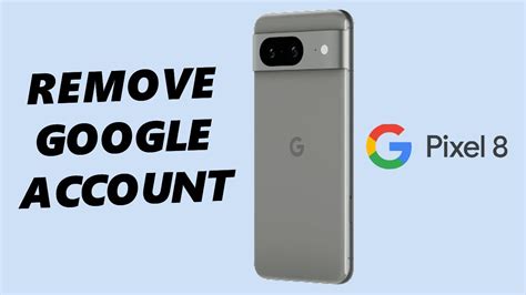 Google Pixel Pixel Pro How To Remove Google Account Youtube