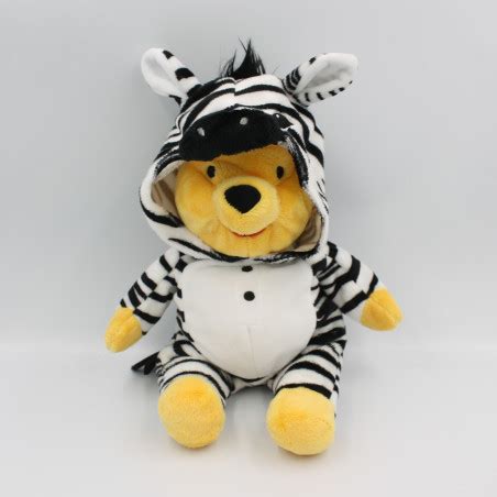 Doudou Peluche Winnie L Ourson D Guis En Z Bre Disney Nicotoy