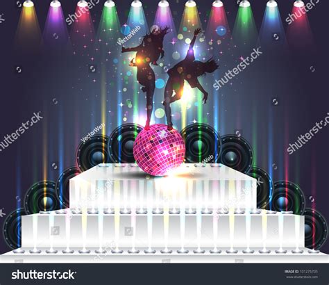 Dance Party Banner Background Flyer Templates Vector Design - 101275705 ...