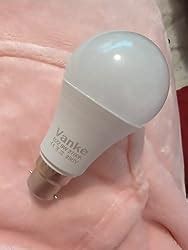 Vanke Bayonet Light Bulb 60w Equivalent B22 LED Bulbs Warm White 2700K