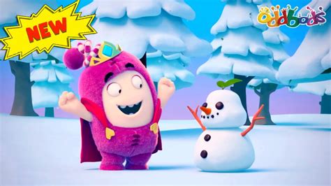 Oddbods New The Princess And The Snowman Funny Cartoons For Kids