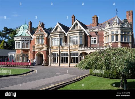 Bletchley Park Mansion Siège De La Wwii Décrypteurs Durant La Seconde